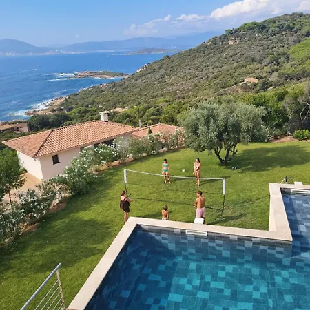 Large Family Villa, Exceptional Sea View Villa Coti-Chiavari (Corsica)