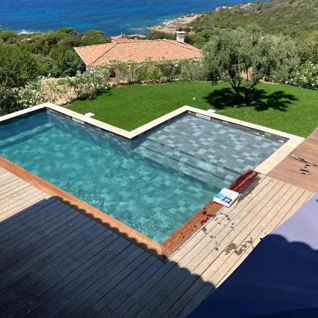 Large Family Villa, Exceptional Sea View 코티치아바리