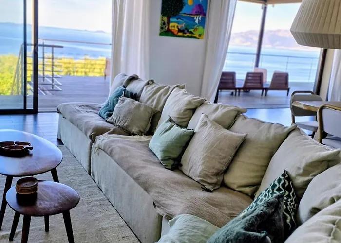 Large Family Villa, Exceptional Sea View Coti-Chiavari (Corsica)