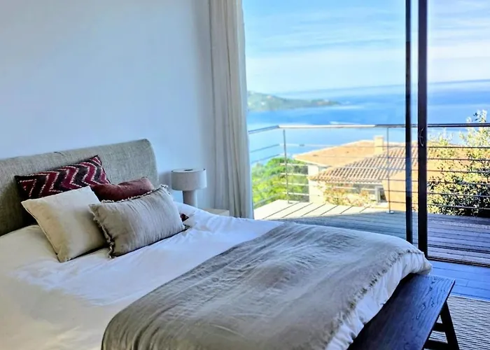 Large Family Villa, Exceptional Sea View Coti-Chiavari (Corsica)