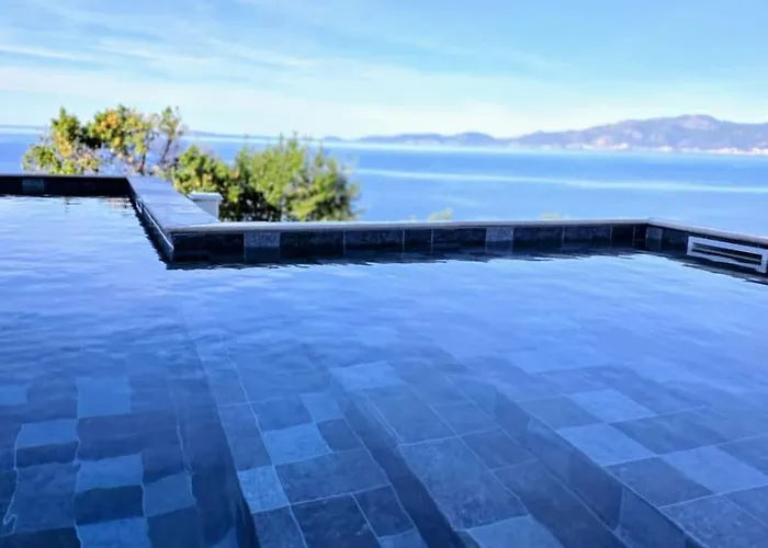 Large Family Villa, Exceptional Sea View Villa Coti-Chiavari (Corsica)