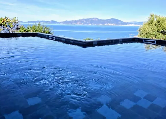 Villa Large Family Villa, Exceptional Sea View Coti-Chiavari (Corsica)