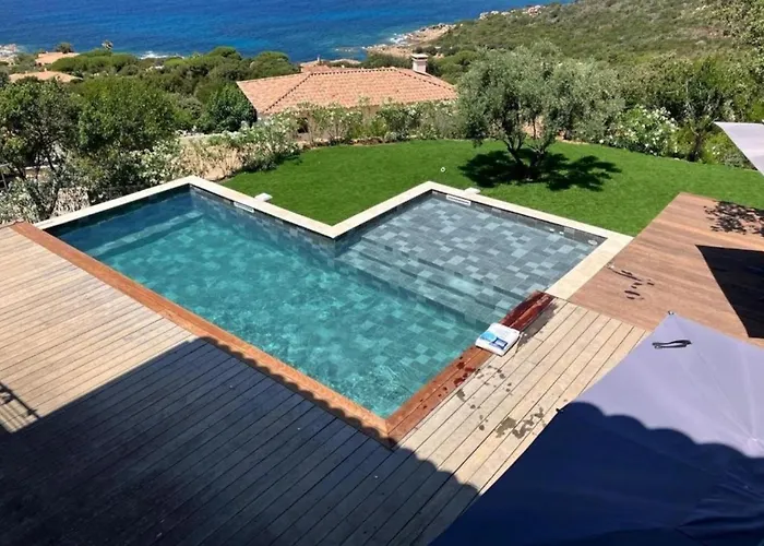 Large Family Villa, Exceptional Sea View Coti-Chiavari (Corsica)